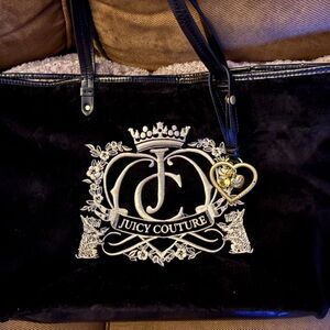 Juicy Couture Black Tote Bag